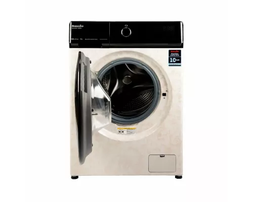 Стиральная машина SMILE SWMSW10MB1400 бежевый мрамор/черный