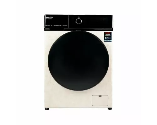 Стиральная машина SMILE SWMSW12MB1400 бежевый мрамор/черный