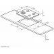 Варочная поверхность HEBERMANN HBGG 604.1 B
