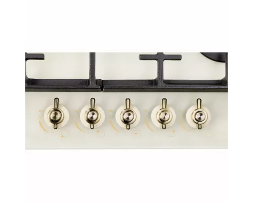 Варочная поверхность HIBERG VM 7255 Y бежевый ретро