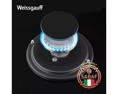 Варочная поверхность WEISSGAUFF HG 631 BGV черный