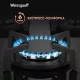 Варочная поверхность WEISSGAUFF HG 631 BGV черный
