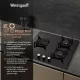 Варочная поверхность WEISSGAUFF HG 631 BGV черный