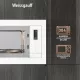 Встраиваемая микроволновая печь WEISSGAUFF HMT-625 Touch Grill белый
