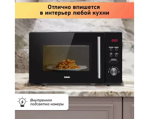 Микроволновая печь BBK 20MWG-732T/B-M черный