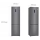 Холодильник LG GA-B509CLSL графит