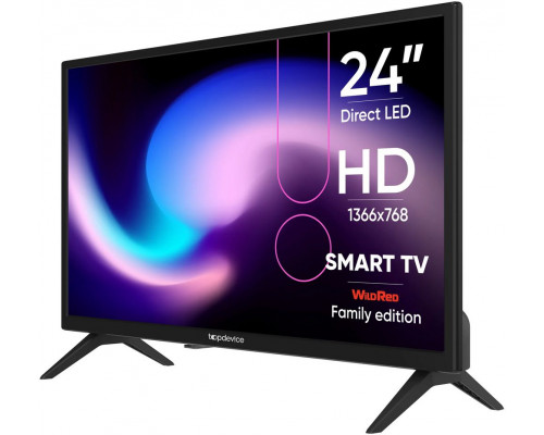 Телевизор TopDevice TDTV24BS01H_BK черный Телевизор TopDevice TDTV24BS01H_BK черный