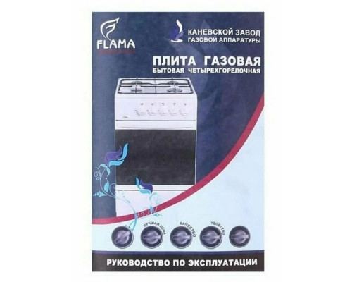 Кухонная плита FLAMA RG 24022 W белый