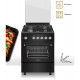 Кухонная плита NORDFROST GG 6064 B черный