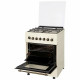 Кухонная плита NORDFROST GE 6064 YR беж. ретро