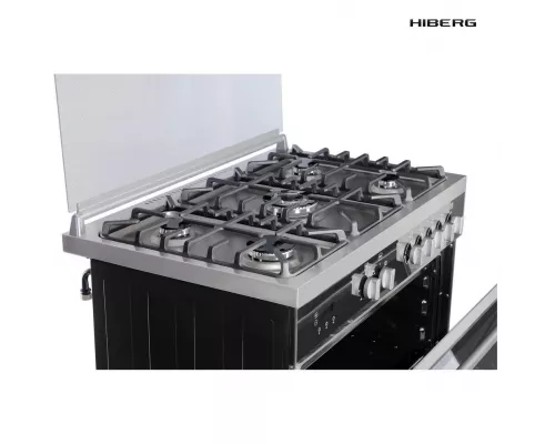 Кухонная плита HIBERG FEG 950-25 MB черн./нерж.