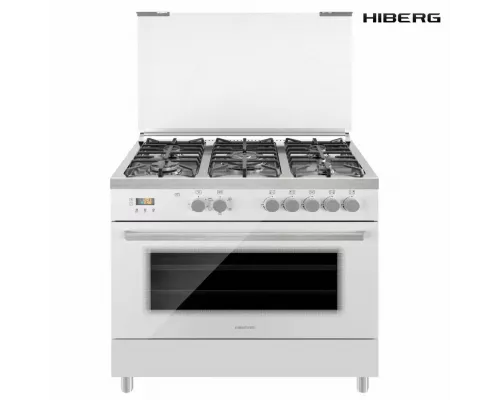 Кухонная плита HIBERG FEG 950-25 MW белый