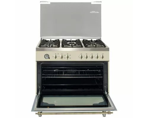 Кухонная плита HIBERG FEG 950-35 SY беж. ретро