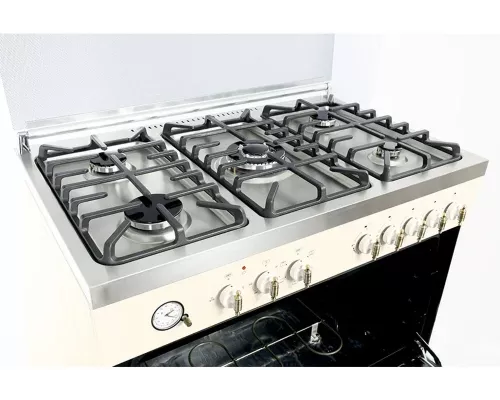 Кухонная плита HIBERG FEG 950-35 SY беж. ретро