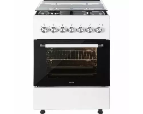 Кухонная плита NORDFROST GE 6064 W белый