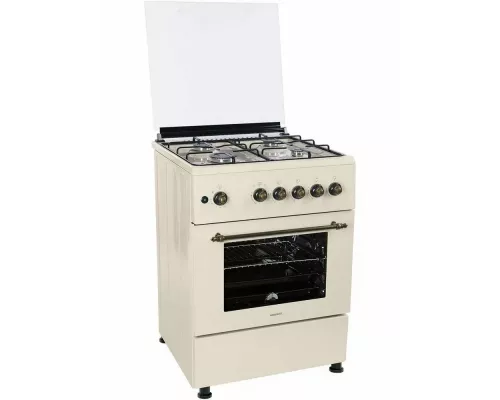 Кухонная плита NORDFROST GG 6061 Y беж. ретро