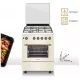 Кухонная плита NORDFROST GG 6061 Y беж. ретро