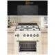 Кухонная плита NORDFROST GG 6061 Y беж. ретро