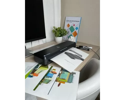 Ламинатор Heleos ЛМ-А3С черный A3