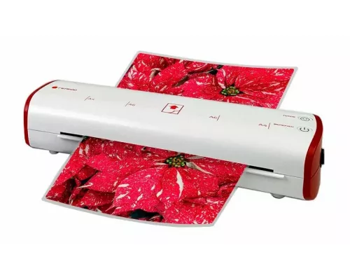 Ламинатор Heleos ЛМ-А4МБК белый/красный A4