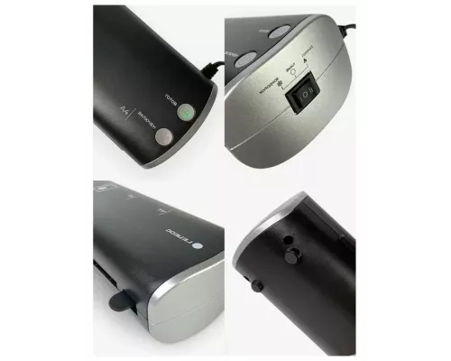 Ламинатор Heleos ЛМ-А4МЧС черный/серебристый A4