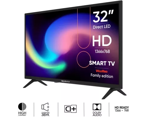 Телевизор TopDevice TDTV32BS01H_BK