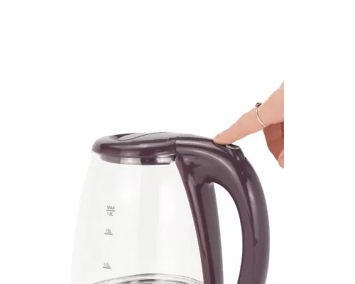 Чайник BEON BN-3046 стекло красный