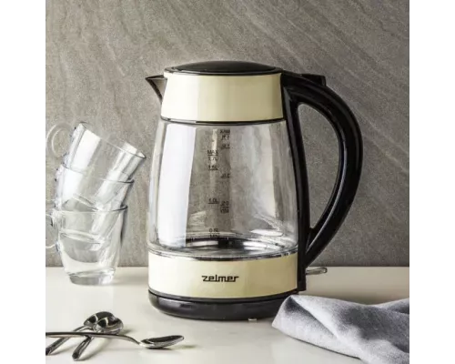 Чайник ZELMER ZCK8011I слоновая кость