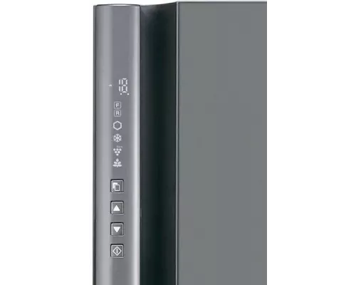 Холодильник SHARP SJ-XP59PGRD черное стекло/красный