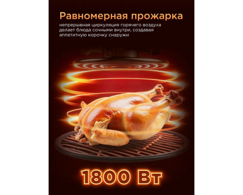 Аэрогриль BRAYER BR2040 черный