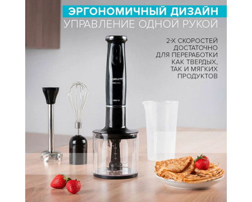 Блендер SCARLETT SC-HB42F12 черный Блендер SCARLETT SC-HB42F12 черный