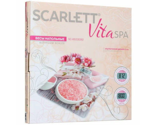 Весы напольные SCARLETT SC-BS33E062 Весы напольные SCARLETT SC-BS33E062