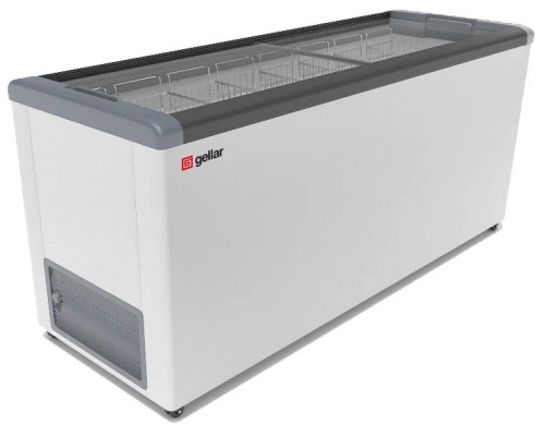Морозильный ларь GELLAR FG 700 C белый/серый