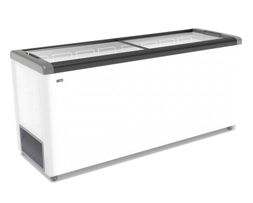Морозильный ларь GELLAR FG 700 C белый/серый