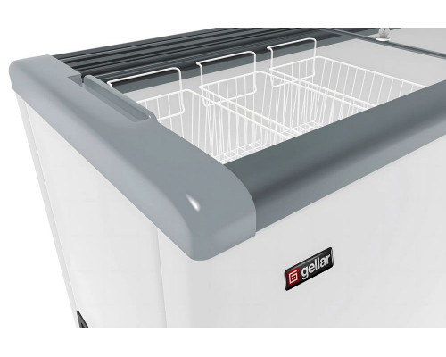 Морозильный ларь GELLAR FG 700 C белый/серый