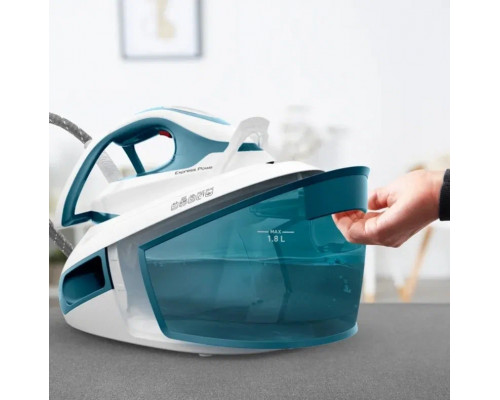 Парогенератор TEFAL Express Power SV8111E0 синий/белый Парогенератор TEFAL Express Power SV8111E0 синий/белый