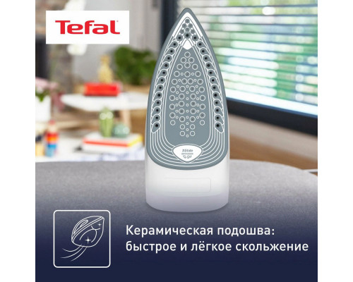 Утюг TEFAL FV2837E0 синий Утюг TEFAL FV2837E0 синий