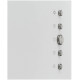 Вытяжка KRONA TINA 350 WHITE 3P