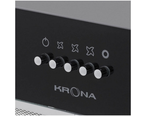 Вытяжка KRONA ARVEN 500 BLACK PB V2 Вытяжка KRONA ARVEN 500 BLACK PB V2