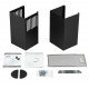 Вытяжка KRONA AURORA 600 black S