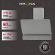 Вытяжка KRONA MYSTERIUM 600 GLASS GR S