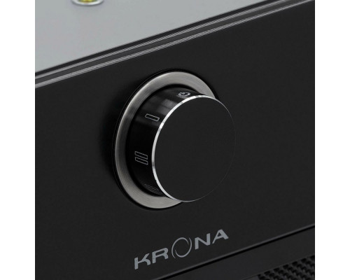 Вытяжка KRONA SVEN 600 black one knob
