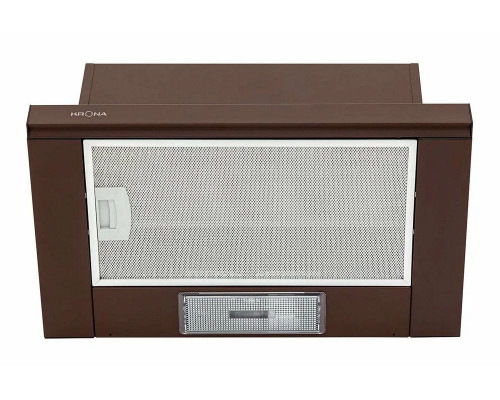 Вытяжка встраиваемо-выдвижная KRONA KAMILLA 500 BROWN Вытяжка встраиваемо-выдвижная KRONA KAMILLA 500 BROWN