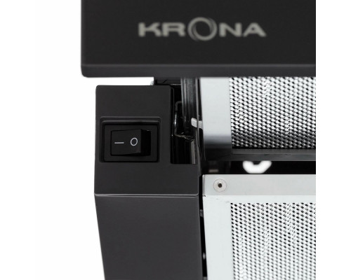 Вытяжка встраиваемо-выдвижная KRONA KAMILLA T 500 BLACK Вытяжка встраиваемо-выдвижная KRONA KAMILLA T 500 BLACK