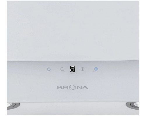Вытяжка каминная наклонная KRONA ALVA 600 white S белый Вытяжка каминная наклонная KRONA ALVA 600 white S белый