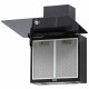 Вытяжка каминная наклонная KRONA AURA 600 BLACK S