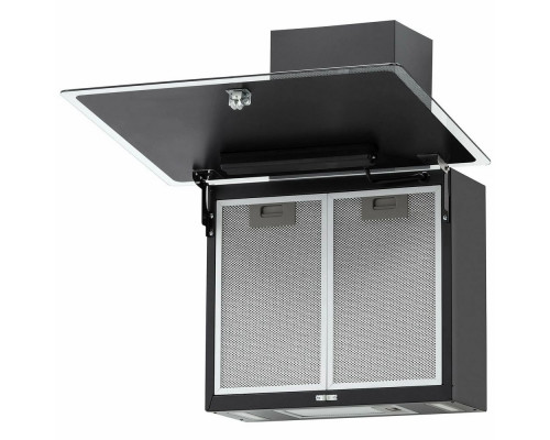 Вытяжка каминная наклонная KRONA AURA 600 FRAME BLACK S
