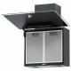 Вытяжка каминная наклонная KRONA AURA 600 FRAME BLACK S