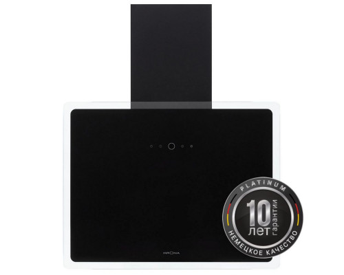 Вытяжка каминная наклонная KRONA AURA 600 FRAME BLACK S