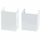 Вытяжка каминная наклонная KRONA AURA 600 WHITE S